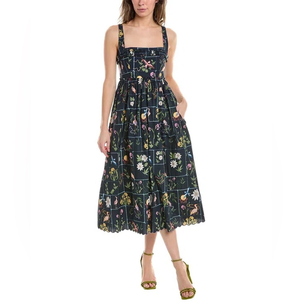 Agua Bendita Paraiso Midi Dress
